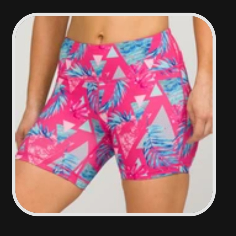 IAB MFG Flex 5 inch No-Ride shorts-Retro Vice Pink